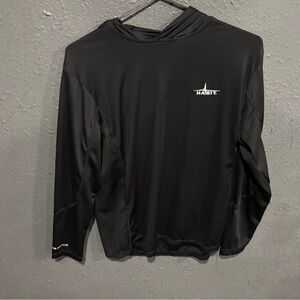 Habitat Men's Black Rash Guard